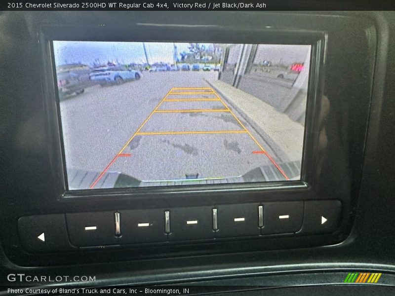 Victory Red / Jet Black/Dark Ash 2015 Chevrolet Silverado 2500HD WT Regular Cab 4x4