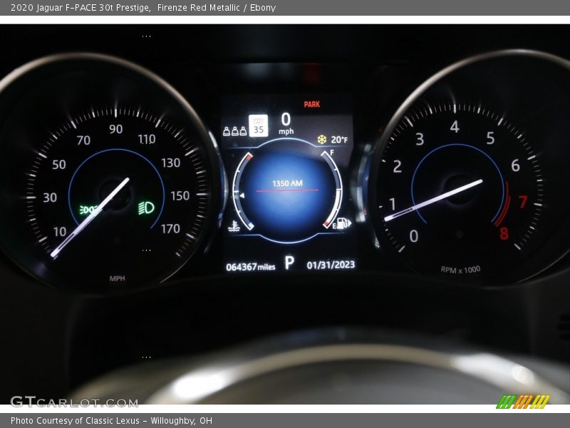Firenze Red Metallic / Ebony 2020 Jaguar F-PACE 30t Prestige