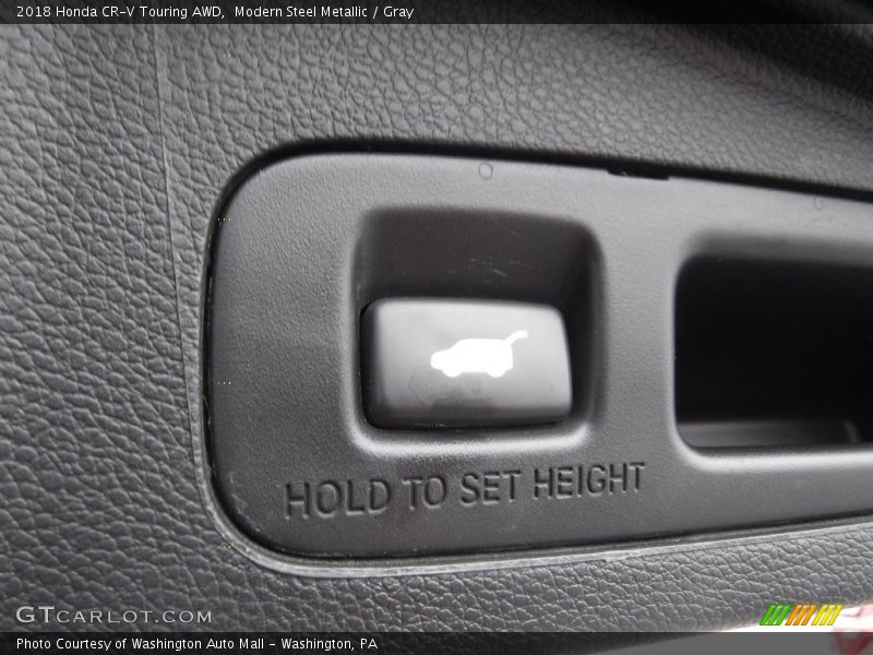 Modern Steel Metallic / Gray 2018 Honda CR-V Touring AWD