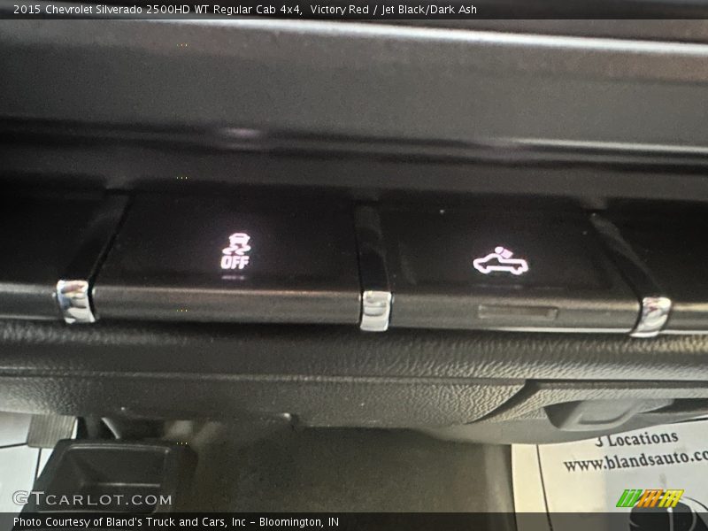 Victory Red / Jet Black/Dark Ash 2015 Chevrolet Silverado 2500HD WT Regular Cab 4x4