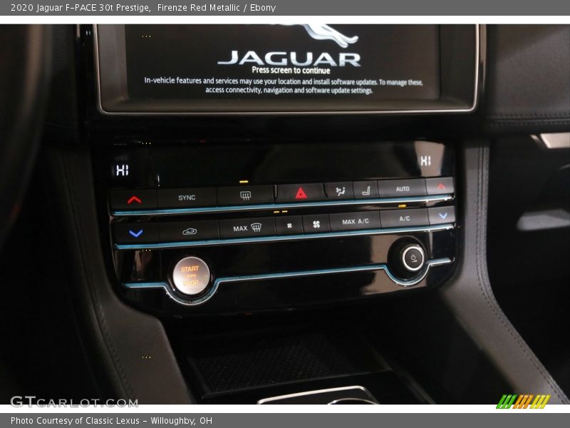 Firenze Red Metallic / Ebony 2020 Jaguar F-PACE 30t Prestige