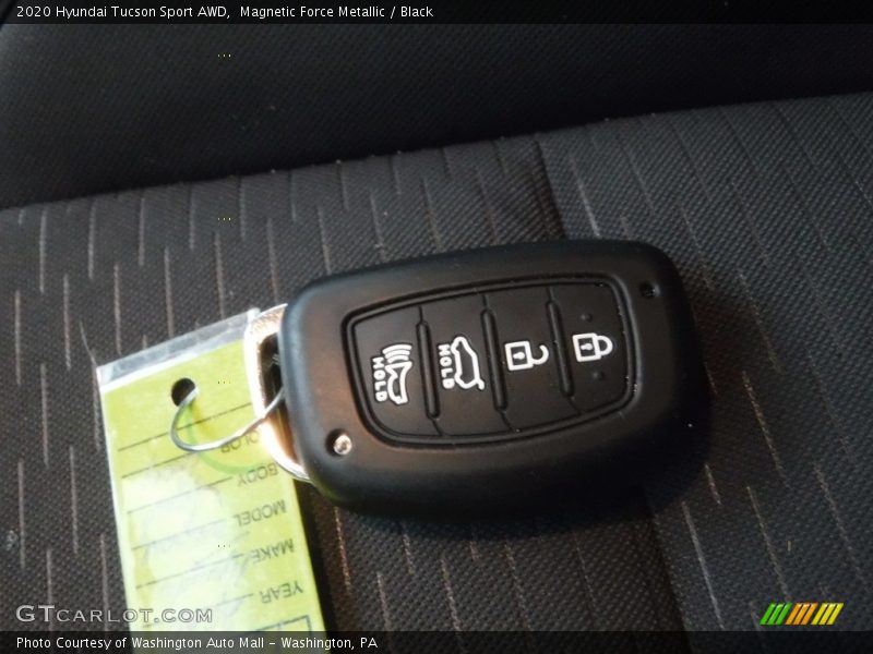 Magnetic Force Metallic / Black 2020 Hyundai Tucson Sport AWD