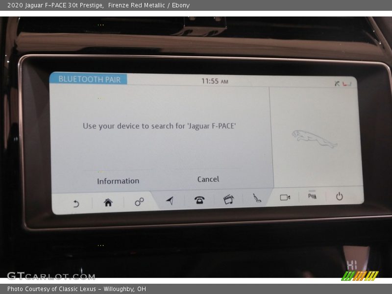 Firenze Red Metallic / Ebony 2020 Jaguar F-PACE 30t Prestige
