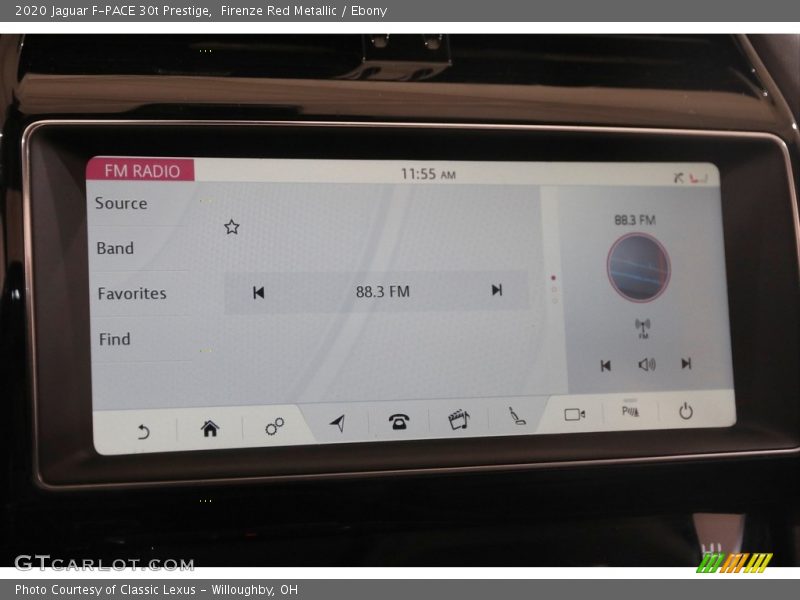 Firenze Red Metallic / Ebony 2020 Jaguar F-PACE 30t Prestige