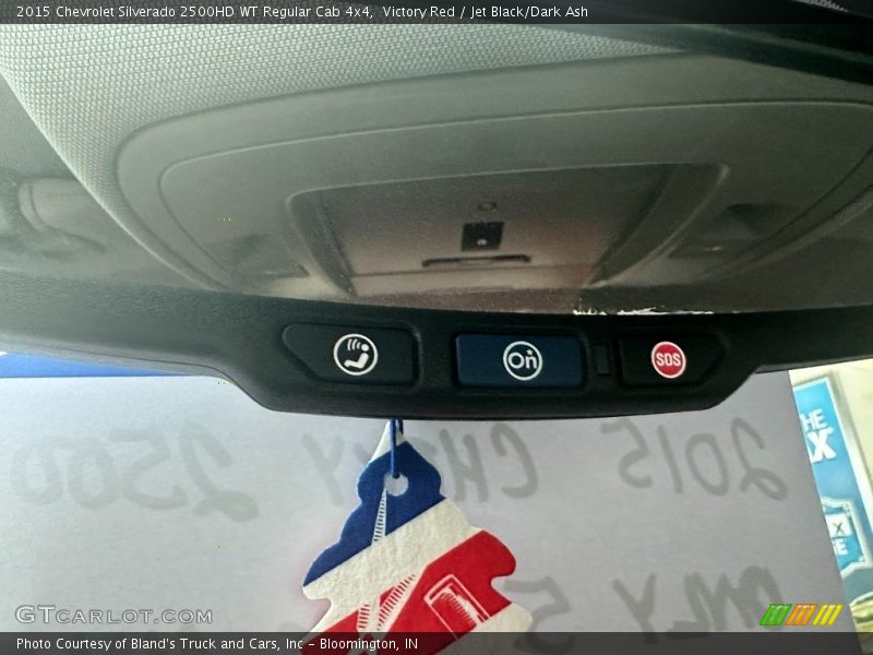 Victory Red / Jet Black/Dark Ash 2015 Chevrolet Silverado 2500HD WT Regular Cab 4x4
