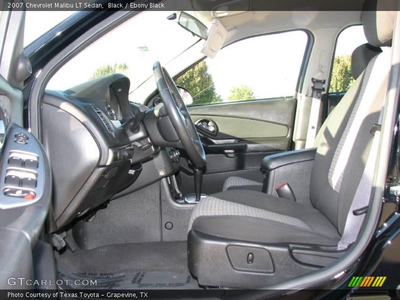 Black / Ebony Black 2007 Chevrolet Malibu LT Sedan