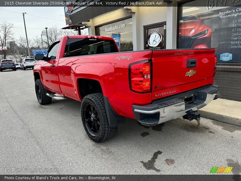 Victory Red / Jet Black/Dark Ash 2015 Chevrolet Silverado 2500HD WT Regular Cab 4x4
