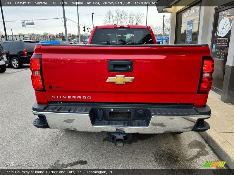Victory Red / Jet Black/Dark Ash 2015 Chevrolet Silverado 2500HD WT Regular Cab 4x4