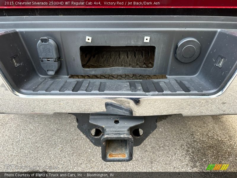 Victory Red / Jet Black/Dark Ash 2015 Chevrolet Silverado 2500HD WT Regular Cab 4x4