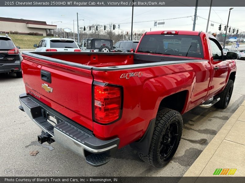 Victory Red / Jet Black/Dark Ash 2015 Chevrolet Silverado 2500HD WT Regular Cab 4x4