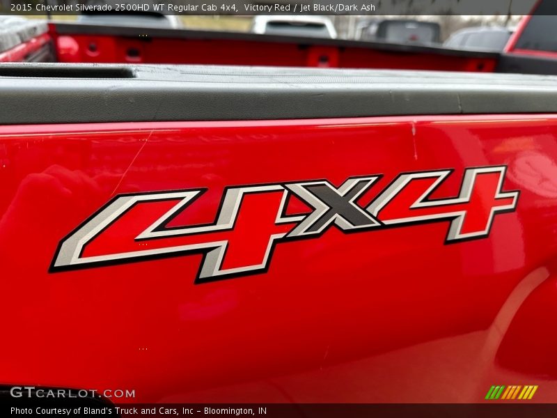 Victory Red / Jet Black/Dark Ash 2015 Chevrolet Silverado 2500HD WT Regular Cab 4x4