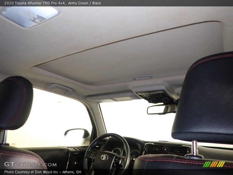 Army Green / Black 2020 Toyota 4Runner TRD Pro 4x4