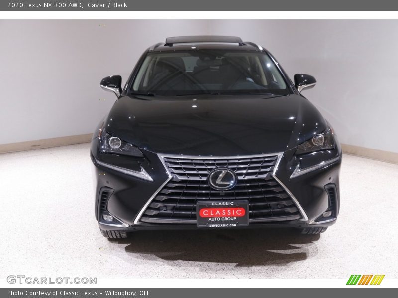 Caviar / Black 2020 Lexus NX 300 AWD