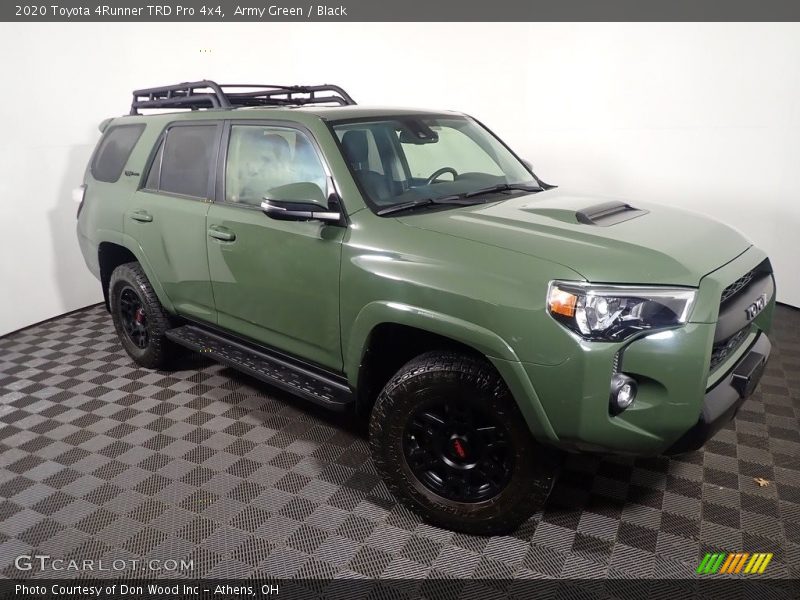 Army Green / Black 2020 Toyota 4Runner TRD Pro 4x4