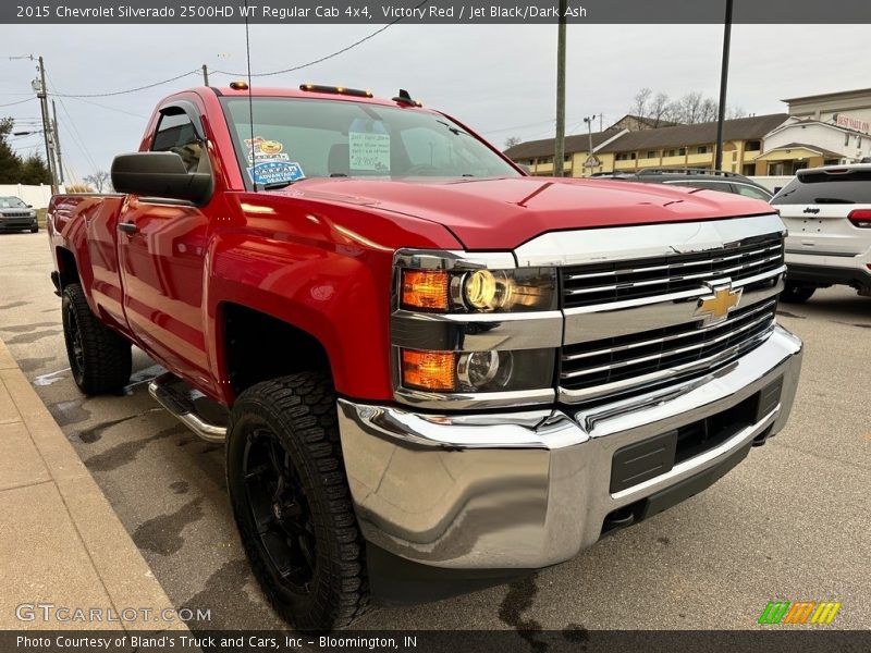 Victory Red / Jet Black/Dark Ash 2015 Chevrolet Silverado 2500HD WT Regular Cab 4x4