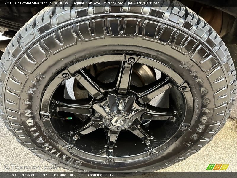Victory Red / Jet Black/Dark Ash 2015 Chevrolet Silverado 2500HD WT Regular Cab 4x4