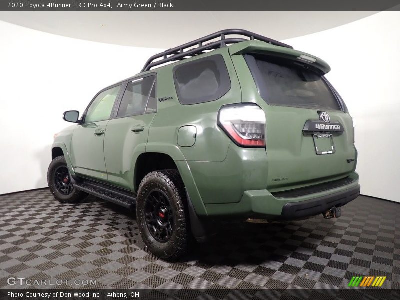 Army Green / Black 2020 Toyota 4Runner TRD Pro 4x4