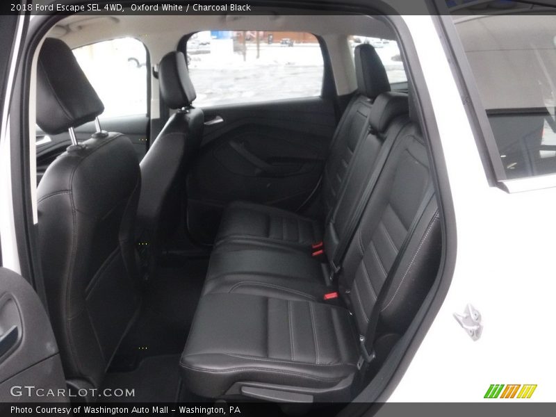 Oxford White / Charcoal Black 2018 Ford Escape SEL 4WD