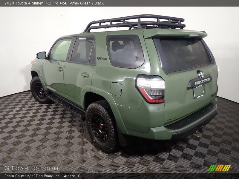 Army Green / Black 2020 Toyota 4Runner TRD Pro 4x4