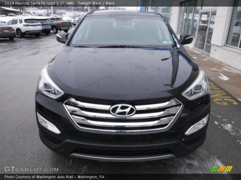 Twilight Black / Black 2014 Hyundai Santa Fe Sport 2.0T AWD