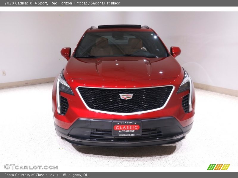 Red Horizon Tintcoat / Sedona/Jet Black 2020 Cadillac XT4 Sport