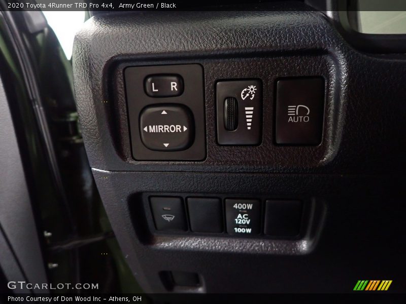 Army Green / Black 2020 Toyota 4Runner TRD Pro 4x4