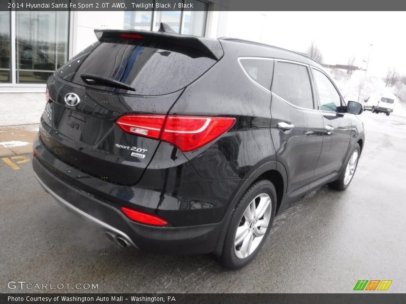 Twilight Black / Black 2014 Hyundai Santa Fe Sport 2.0T AWD