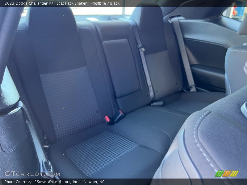 Rear Seat of 2023 Challenger R/T Scat Pack Shaker