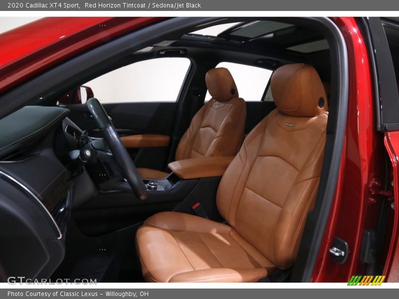 Front Seat of 2020 XT4 Sport
