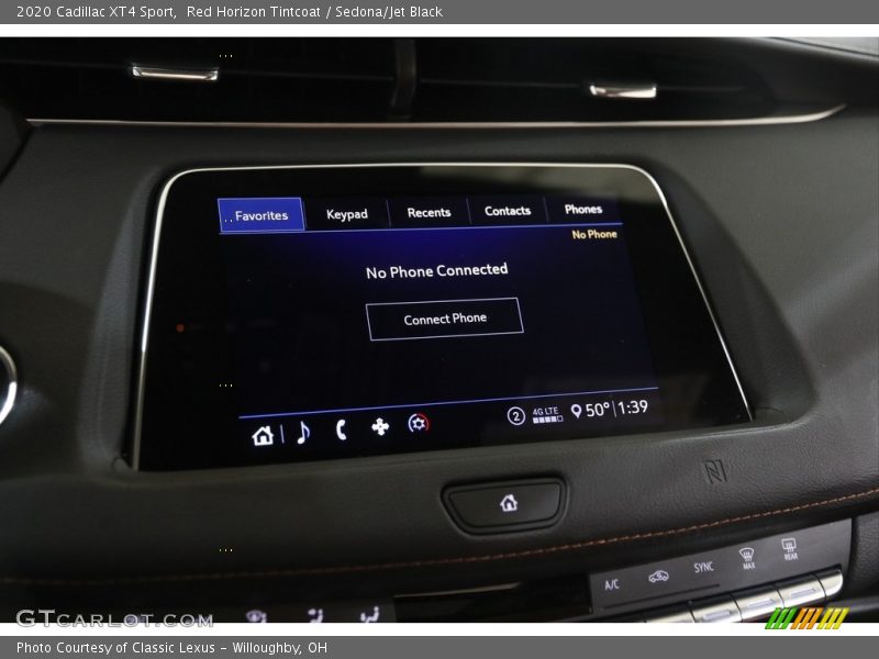 Controls of 2020 XT4 Sport