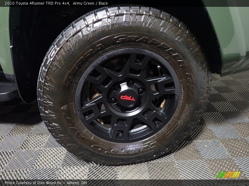 Army Green / Black 2020 Toyota 4Runner TRD Pro 4x4