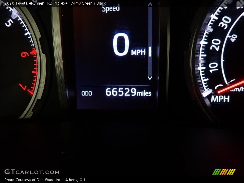Army Green / Black 2020 Toyota 4Runner TRD Pro 4x4