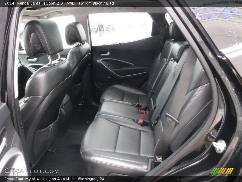 Rear Seat of 2014 Santa Fe Sport 2.0T AWD
