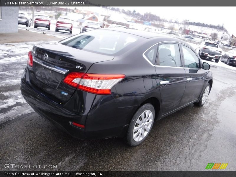 Super Black / Charcoal 2014 Nissan Sentra SV