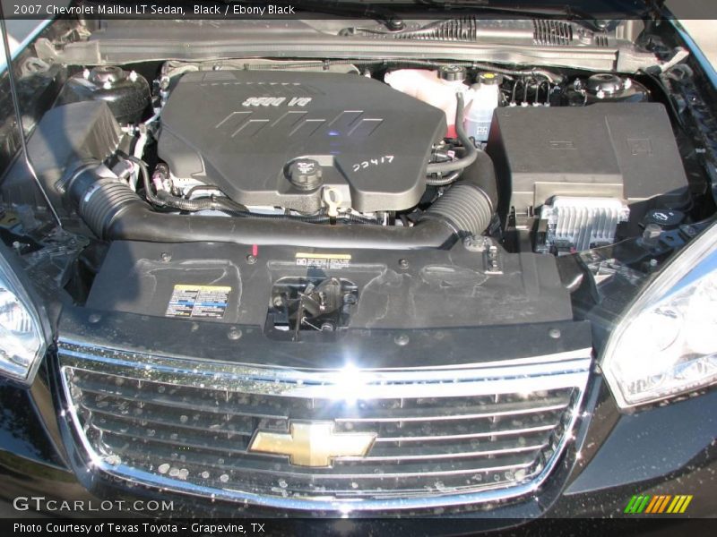 Black / Ebony Black 2007 Chevrolet Malibu LT Sedan