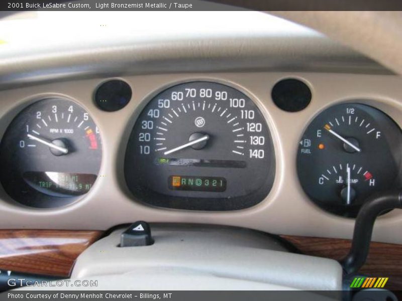 Light Bronzemist Metallic / Taupe 2001 Buick LeSabre Custom