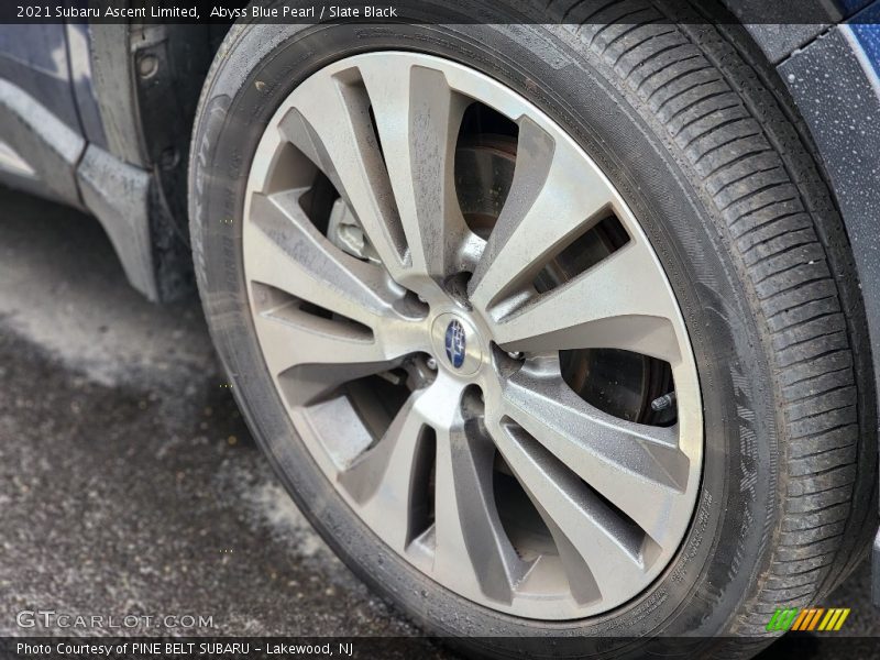 Abyss Blue Pearl / Slate Black 2021 Subaru Ascent Limited