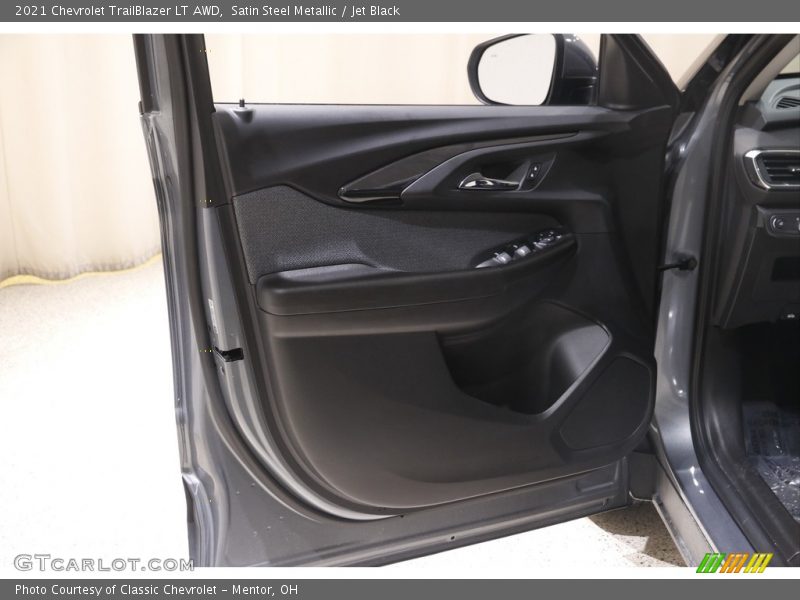 Satin Steel Metallic / Jet Black 2021 Chevrolet TrailBlazer LT AWD