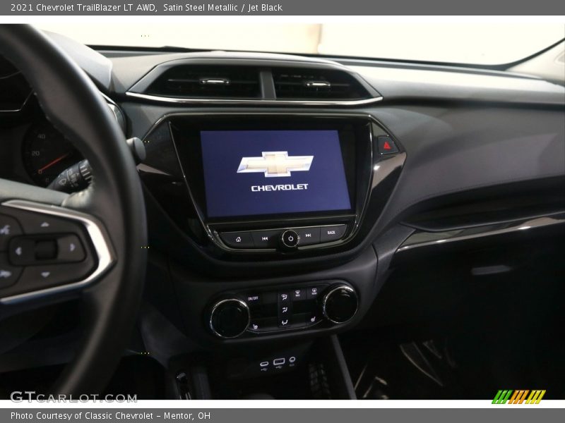 Satin Steel Metallic / Jet Black 2021 Chevrolet TrailBlazer LT AWD