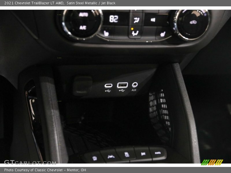 Satin Steel Metallic / Jet Black 2021 Chevrolet TrailBlazer LT AWD