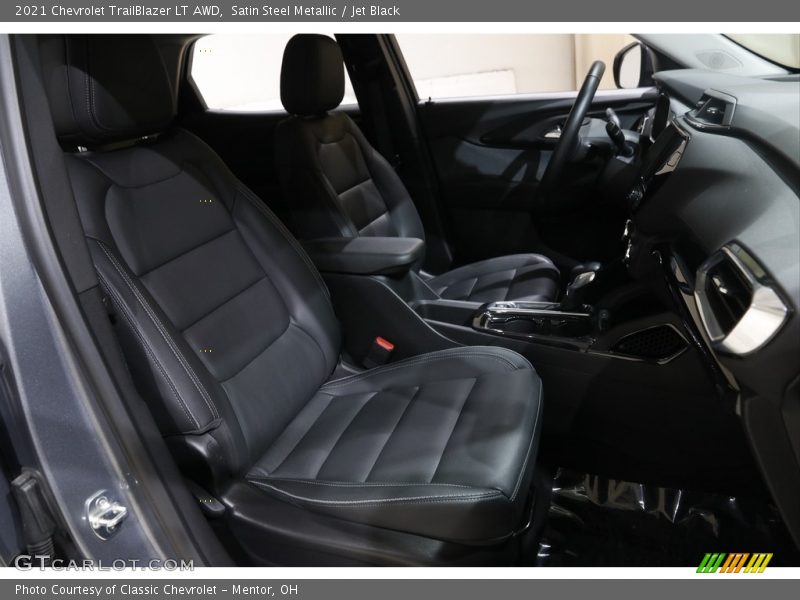 Satin Steel Metallic / Jet Black 2021 Chevrolet TrailBlazer LT AWD