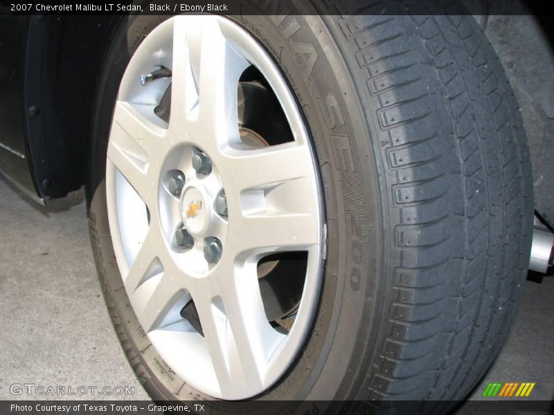 Black / Ebony Black 2007 Chevrolet Malibu LT Sedan