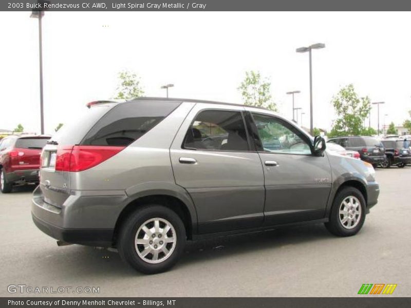 Light Spiral Gray Metallic / Gray 2003 Buick Rendezvous CX AWD