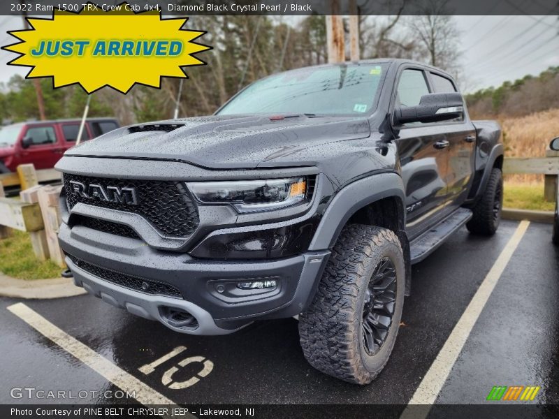 Diamond Black Crystal Pearl / Black 2022 Ram 1500 TRX Crew Cab 4x4