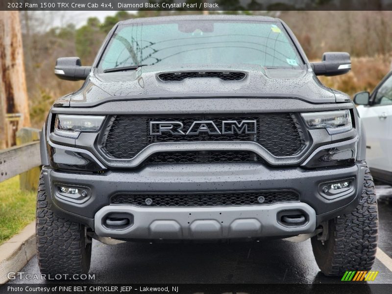 Diamond Black Crystal Pearl / Black 2022 Ram 1500 TRX Crew Cab 4x4