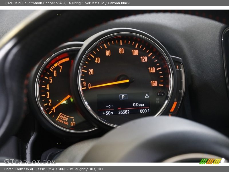 Melting Silver Metallic / Carbon Black 2020 Mini Countryman Cooper S All4