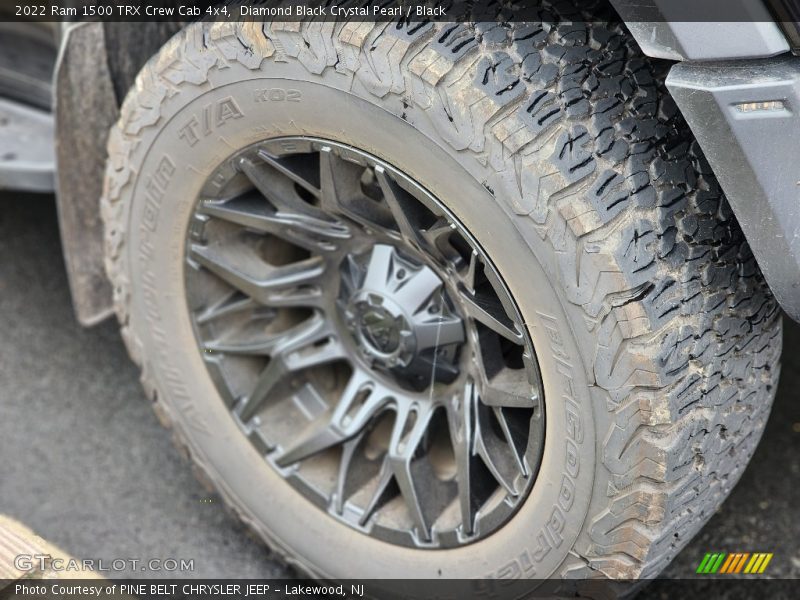 Diamond Black Crystal Pearl / Black 2022 Ram 1500 TRX Crew Cab 4x4