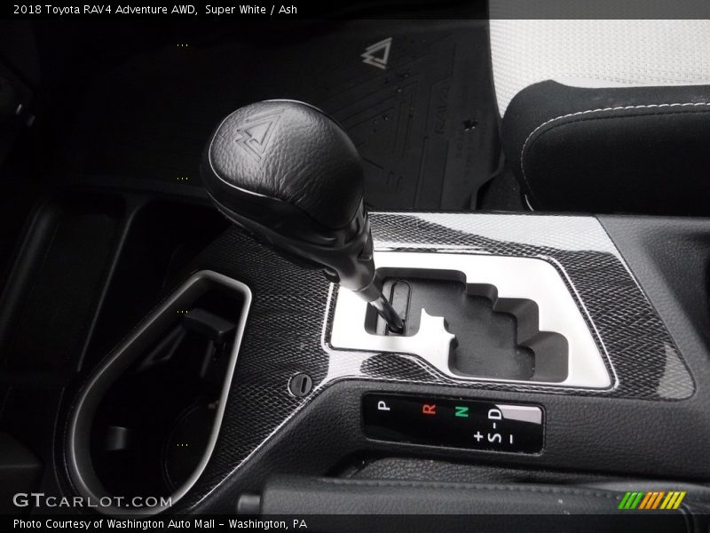 Super White / Ash 2018 Toyota RAV4 Adventure AWD