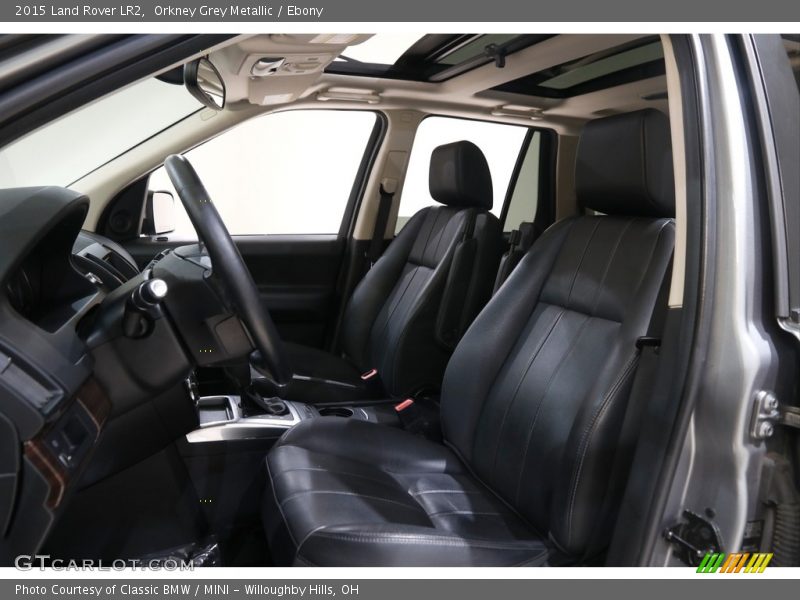 Orkney Grey Metallic / Ebony 2015 Land Rover LR2