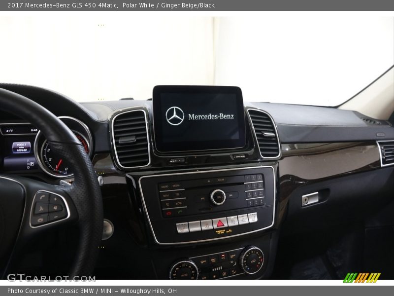 Polar White / Ginger Beige/Black 2017 Mercedes-Benz GLS 450 4Matic